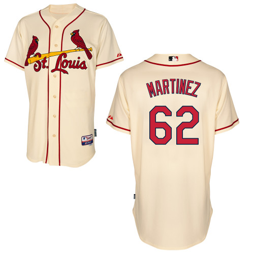 Carlos Martinez #62 mlb Jersey-St Louis Cardinals Women's Authentic Alternate Cool Base Baseball Jersey